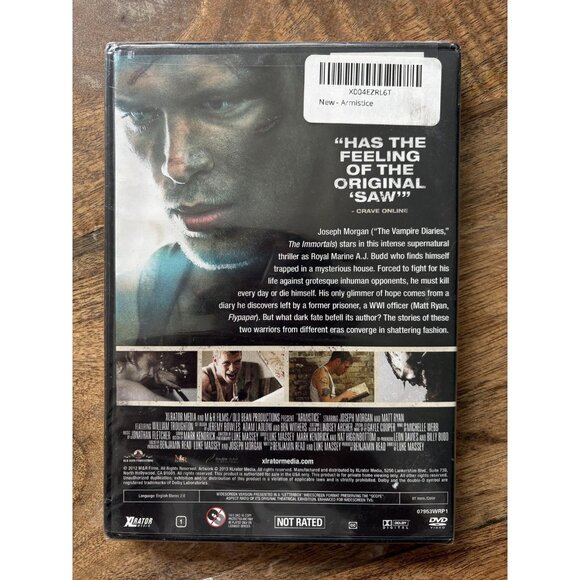 Armistice DVD Joseph Morgan Macabre Supernatural Horror Thriller Xlrator Media - Picture 3 of 3